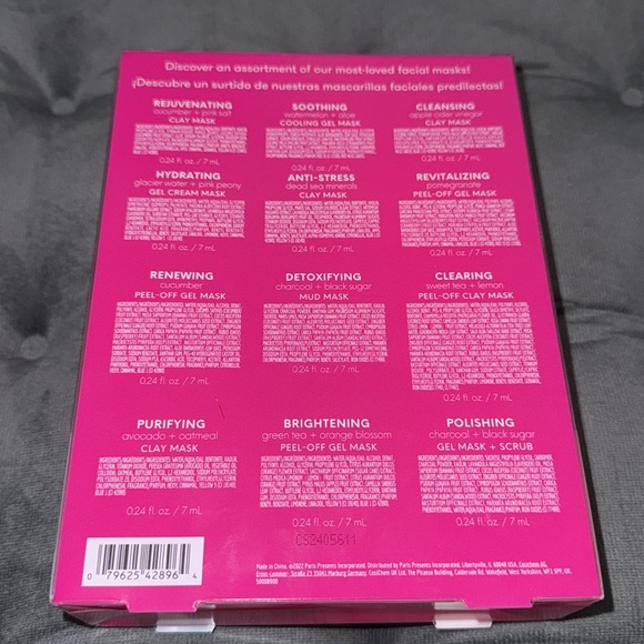 Face Mask Variety Set with face scrubber and headband. - Picture 2 of 2